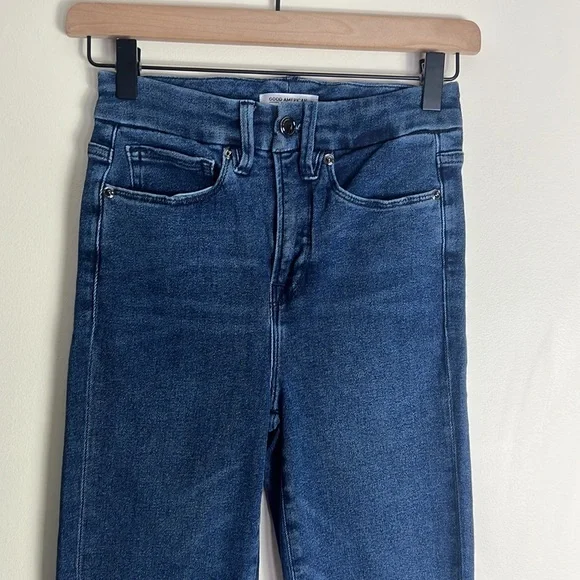 Good‎ American Good Waist Jeans Size 0/25 - Picture 6 of 12